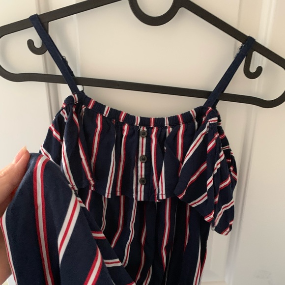 Abercrombie Striped Jumpsuit Romper - Picture 3 of 5